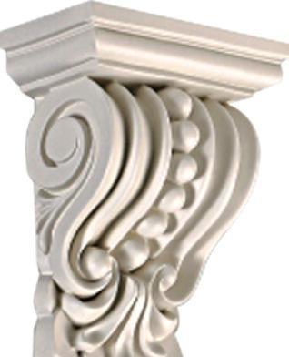 欧式装修新宠 PU素面象鼻角线与精雕装饰材料